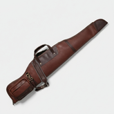 Two Toned Thick Leather Rifle Case