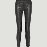 LEATHER MOTO PANTS