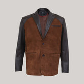 Rustic Ridge Leather Coat