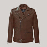 Rutland Spanish Brown Riding Leather Jacket