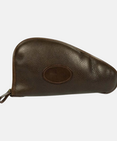 Shearling Lining Leather Pistol Pad