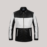 Nova Rev’it Vintage Black-white Leather Jacket