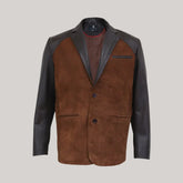 Rustic Ridge Leather Coat