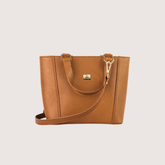 Tan Brown Scarlet Grace Leather Bag