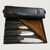 Leather Knife Roll for Culinary Edge Kit