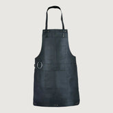The Northumberland Black Leather Apron