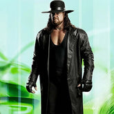 The Undertaker Leather Long Coat