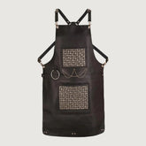The Bedfordshire Leather Handmade studded bonded Apron