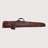 Double-Wrapped Leather Shotgun Case