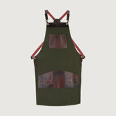 The Bedfordshire Canvas Green Apron