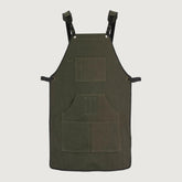 The West Yorkshire Olive Green Canvas Apron