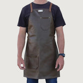 2 Pockets Leather Apron