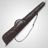 Leather Shotgun Case Dark Brown