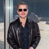 Matt Damon Leather Jacket