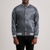 Xander Grey Varsity Jacket
