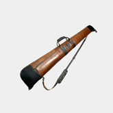 Shotgun Brown Leather Case