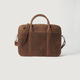 The Captain Vintage Tan Brown Leather Briefcase