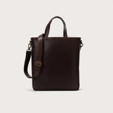 The Poet Vintage Brown Leather Tote Bag