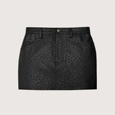Contour Luxe Leather Skirt