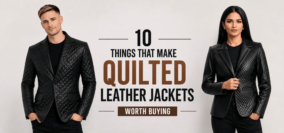10 Things That Make Quilted Leather Jackets Worth Buying