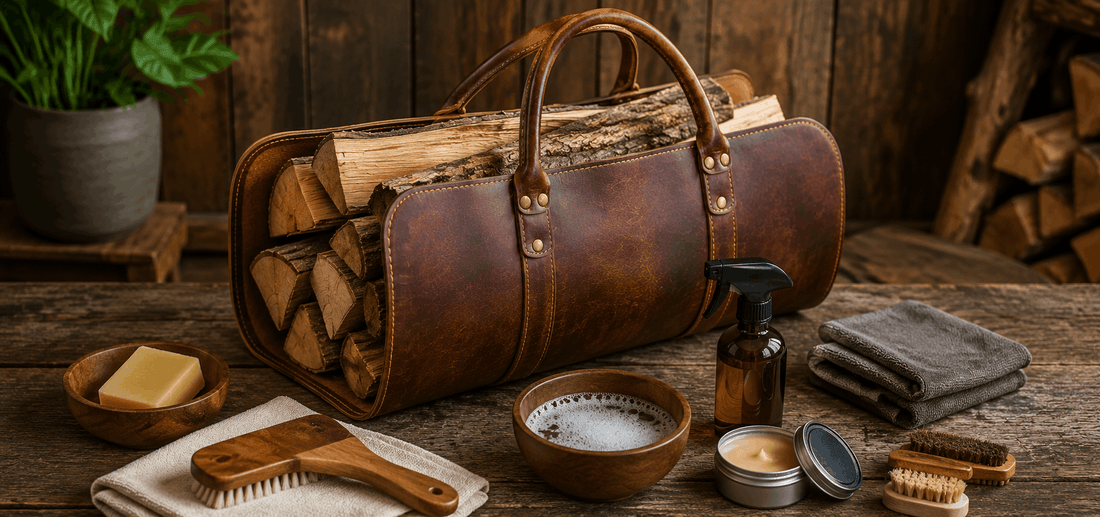8 DIY Ways to Maintain and Clean a Leather Wood Carrier