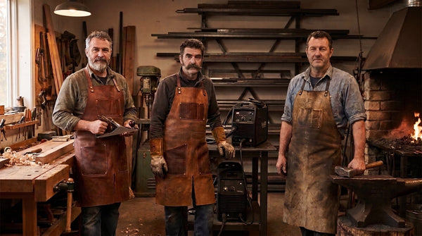 Best Leather Aprons for Woodworking, Welding & Blacksmithing