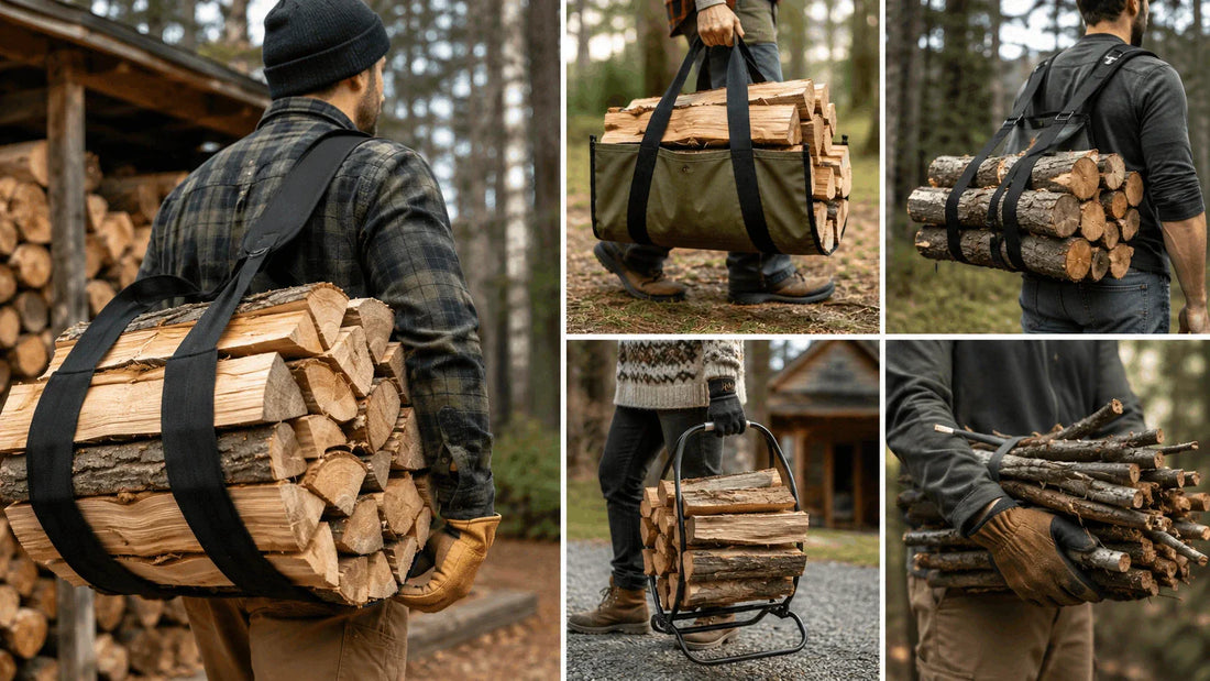Carry Firewood Safely and Efficiently