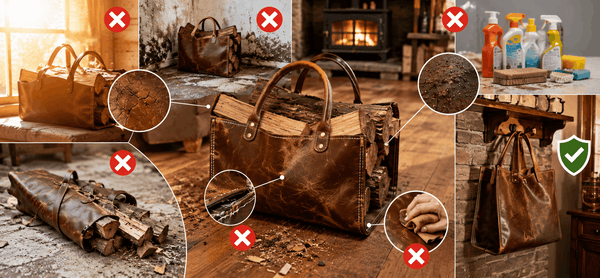 Common Mistakes Homeowners Make After Purchasing a Leather Firewood Carrier