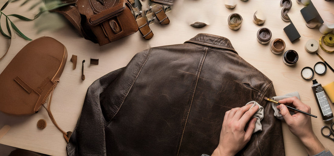 Repair Small Scratches and Cracks in Leather