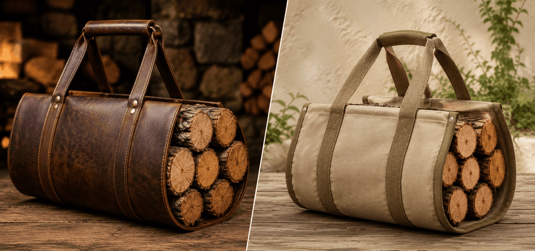 Leather vs. Canvas Wood Carrier Comprehensive Comparison