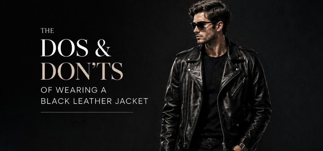 The Dos and Don'ts of Wearing a Black Leather Jacket