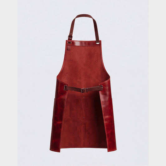 Prime Cut Red Butcher's Apron