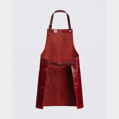 Prime Cut Red Butcher's Apron