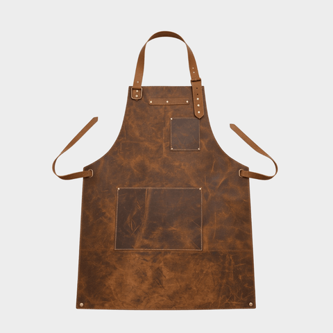 Espresso Shield Barista Leather Apron