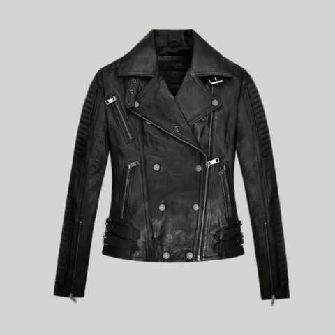 Keira Knightley Leather Jacket