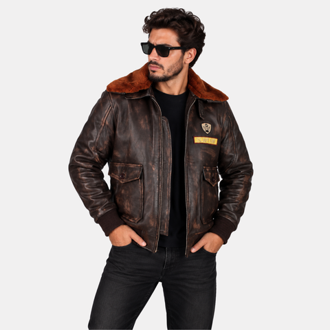 Leather Clan Men's Nick Jones Genuine Leather Jacket