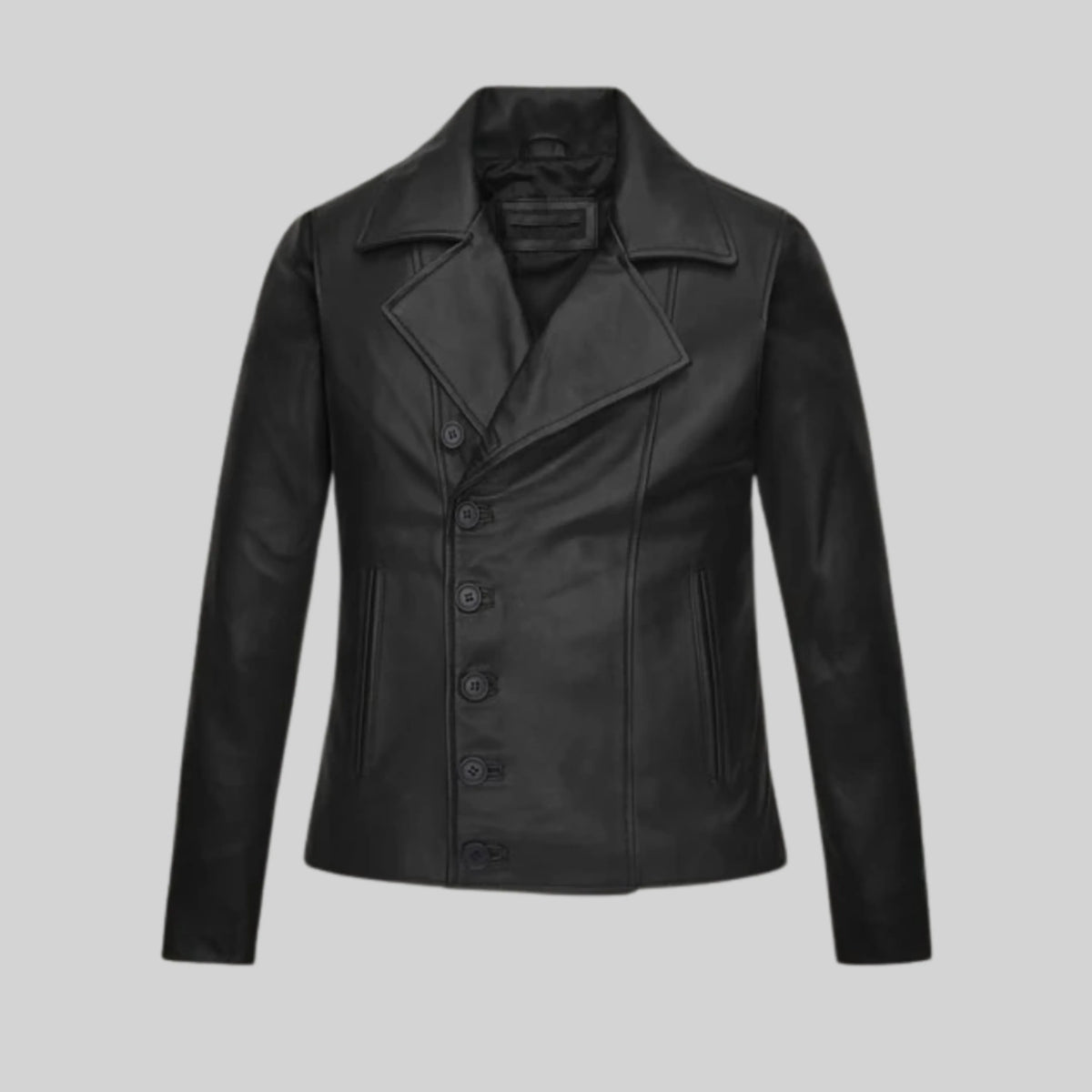 Emma Stone Leather Jacket #1