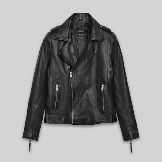 Elsa Pataky Leather Jacket #2