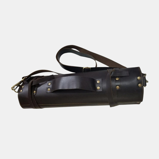 Dark Brown Chef Knife Roll