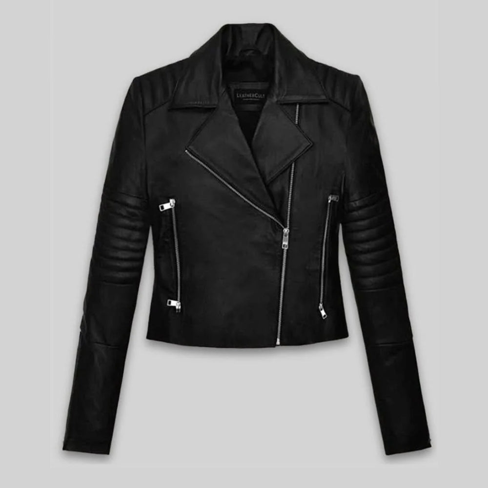 Amanda Seyfried Leather Jacket #1