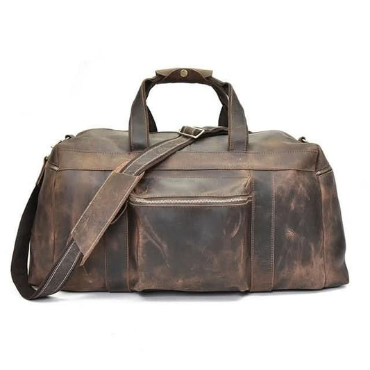 The Colden Duffle Bag Large Capacity Leather Weekender
