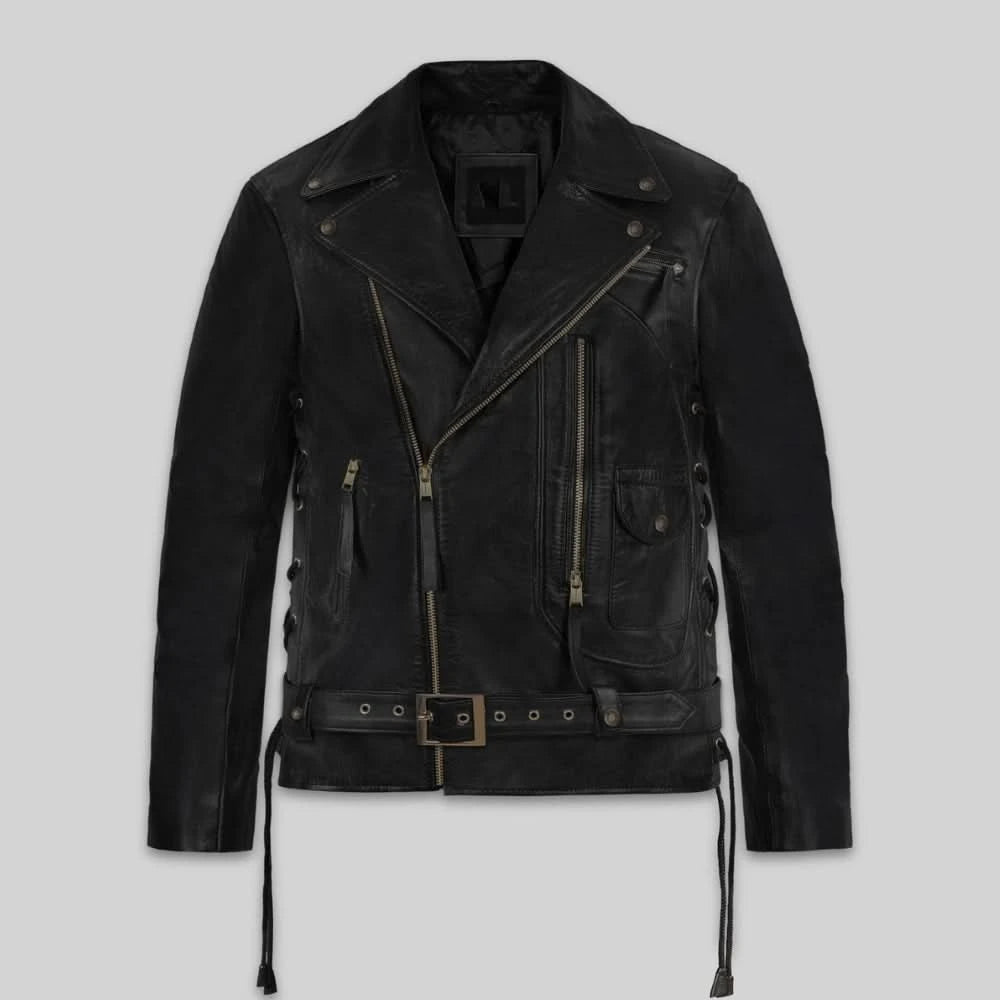 Terminator 2 Arnold Schwarzenegger Leather Jacket