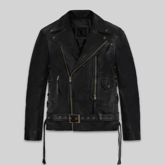 Terminator 2 Arnold Schwarzenegger Leather Jacket