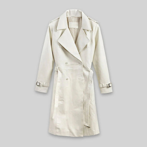 Vanessa Kirby Mission Impossible Fallout Leather Long Coat