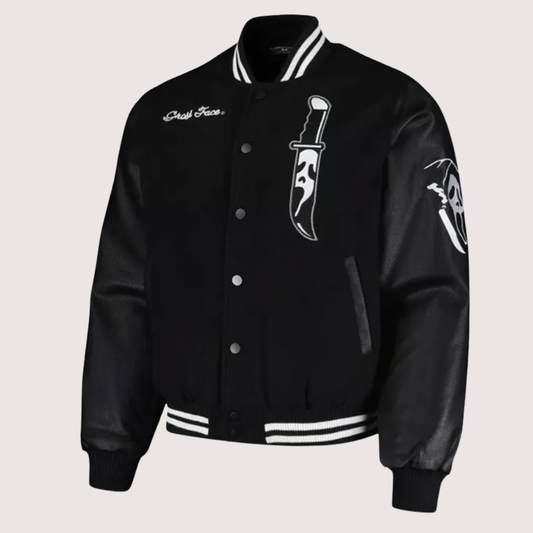 Ghost Face Varsity Jacket