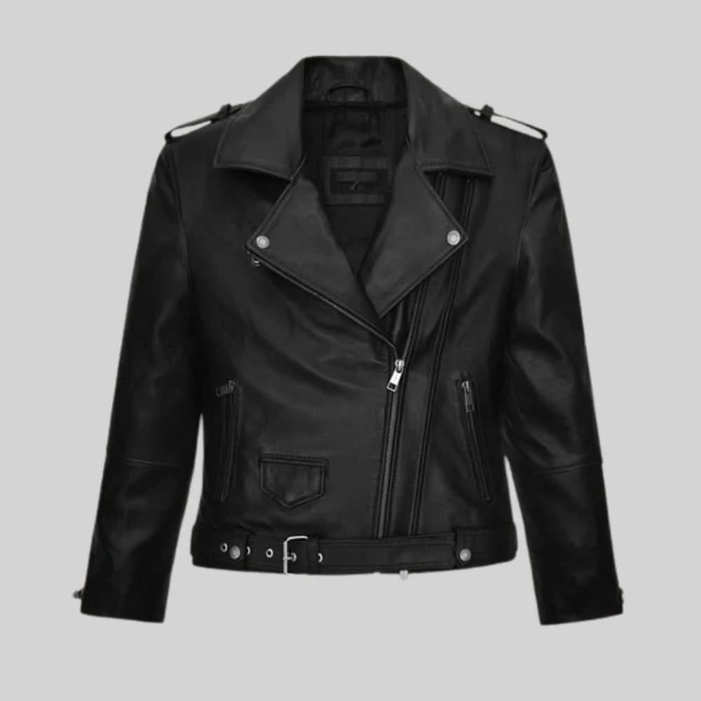 Natalie Portman Vox Lux Leather Jacket #1