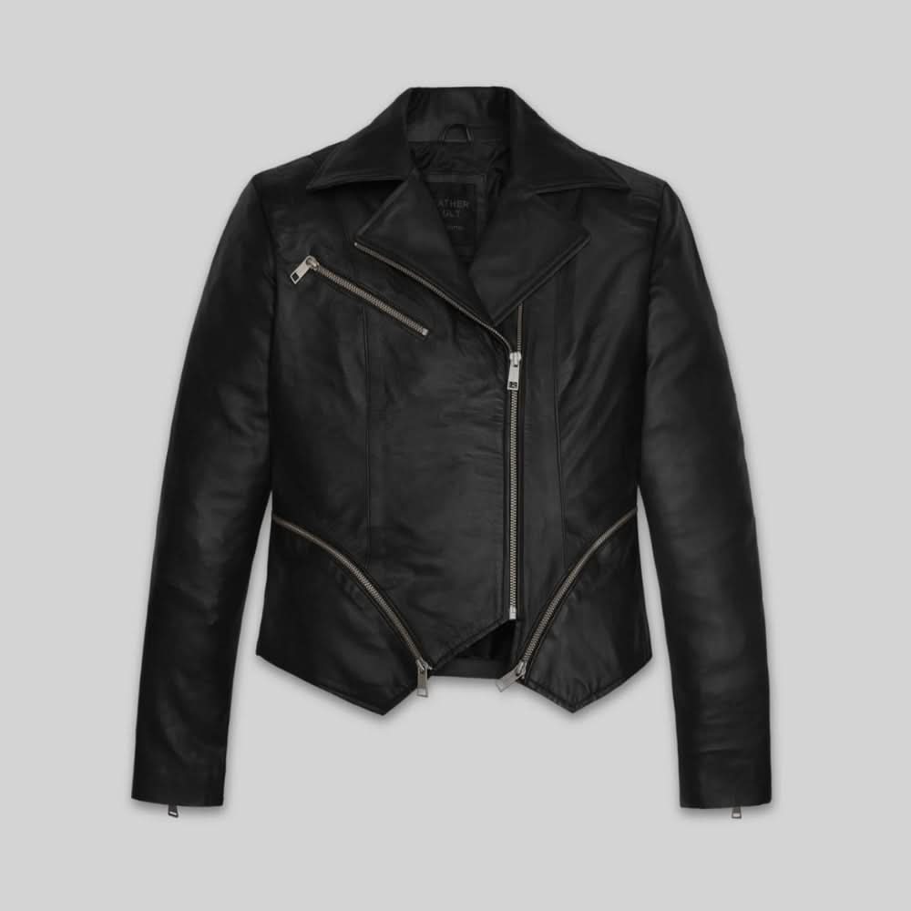 Morena Baccarin Last Looks Leather Jacket