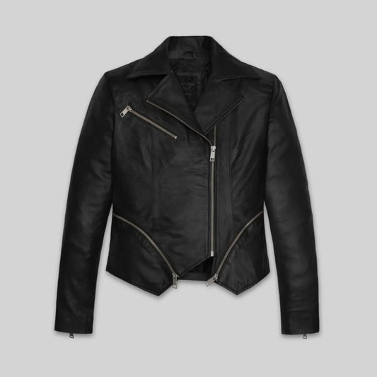 Morena Baccarin Last Looks Leather Jacket