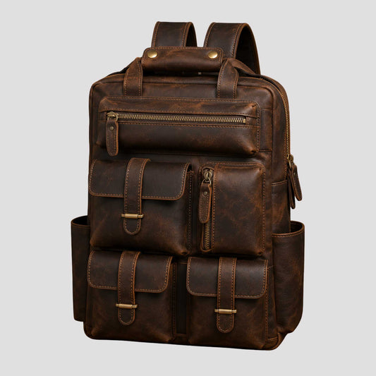 Ivy Handmade Genuine Leather Backpack