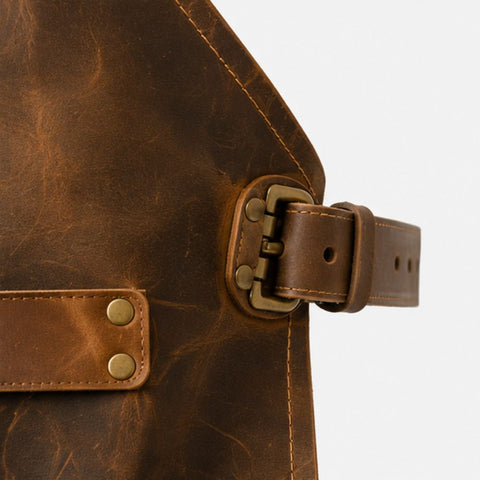 Craftsman's Companion Leather Woodworking Apron
